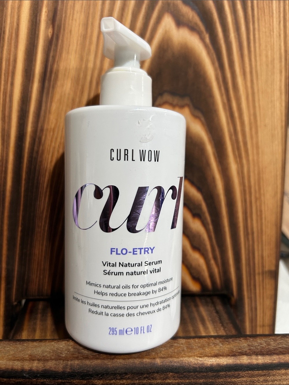 Curl Wow FLO-ETRY Vital Natural Serum - White